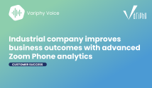 Industrial company improves business outcomes with advanced Zoom Phone analytics