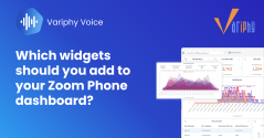 Which widgets should you add to your zoom phone dashboard