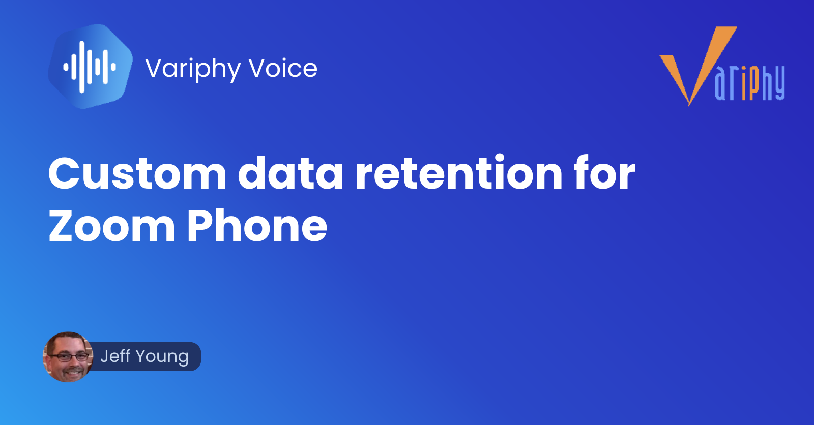 custom data retention for zoom phone